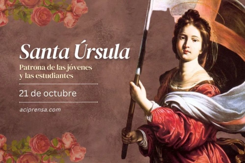 Hoy se celebra a Santa rsula, patrona de las jvenes y las estudiantes