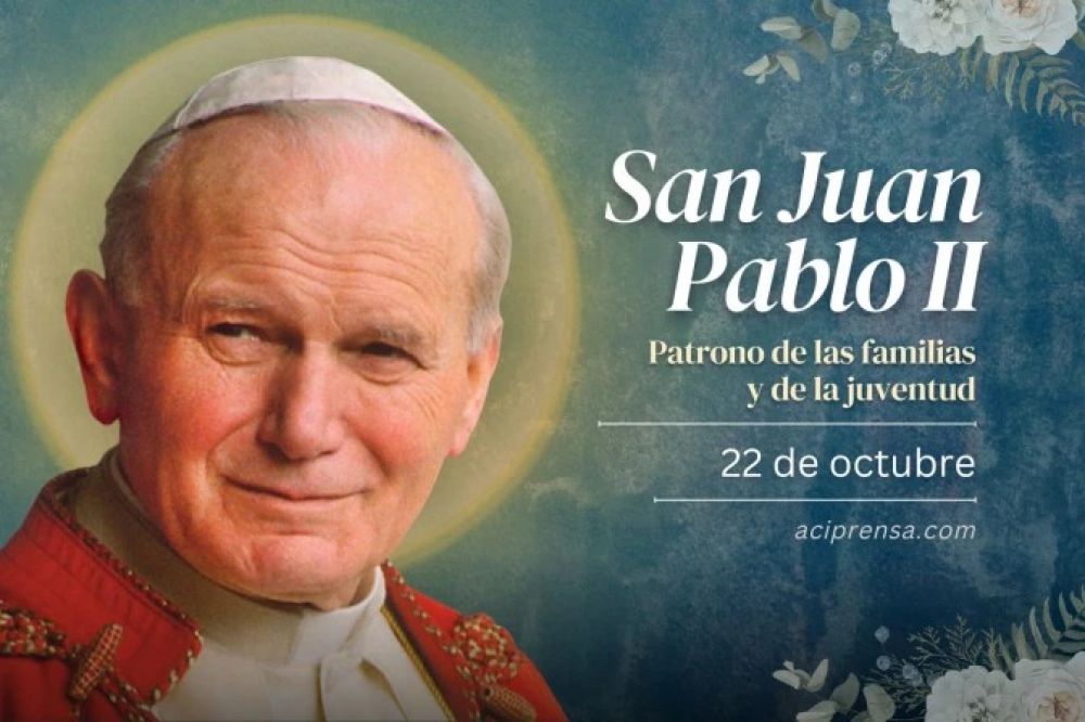 Hoy celebramos la fiesta del Papa San Juan Pablo II el Grande