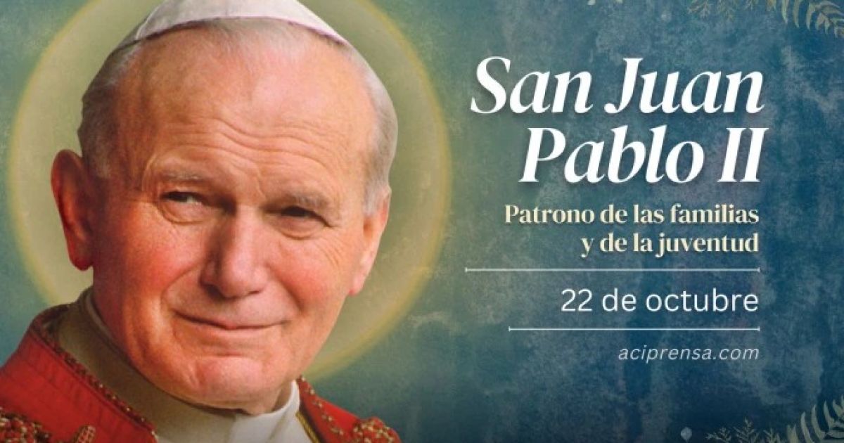 Hoy celebramos la fiesta del Papa San Juan Pablo II el Grande