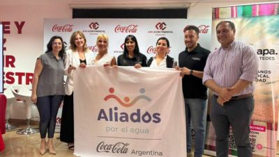 La plataforma Aliados por el Agua, de Coca Cola, sum voluntades y acerc agua segura a 600 familias salteas