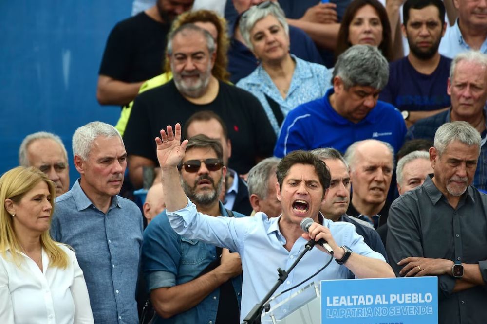 Kicillof acelera su construccin con otro acto propio y no baja la tensin tras el encuentro con Cristina Kirchner