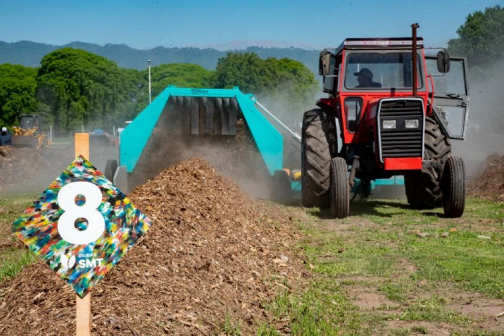 La Municipalidad de San Miguel de Tucumn habilit un sitio para reciclar residuos verdes