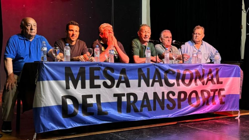 La Mesa Nacional del Transporte destac su primer paro contra Milei: Podemos generar un polo de oposicin