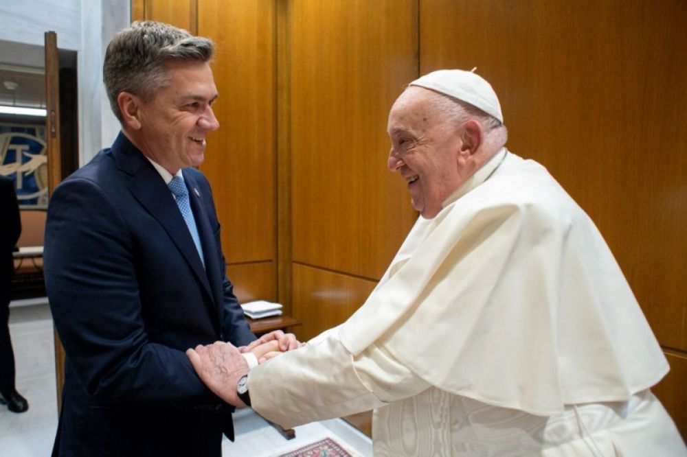 Encuentro del gobernador Zdero con el Papa Francisco: El Santo Padre envi bendiciones para todos los chaqueos