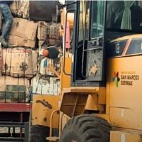 En San Marcos Sierras recuperaron para reciclaje 6200 kilos de cartn