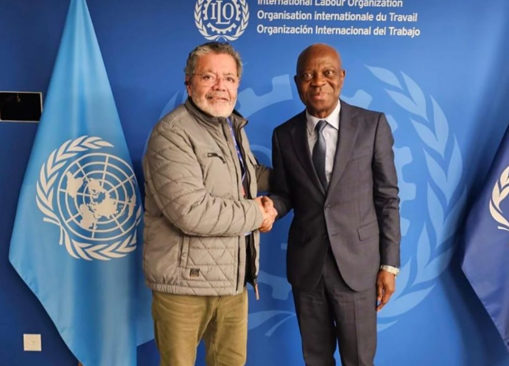 Gerardo Martnez se reuni con Gilbert Houngbo, Director General de la OIT quien manifest su preocupacin por la situacin socio-econmica y poltica de la Argentina