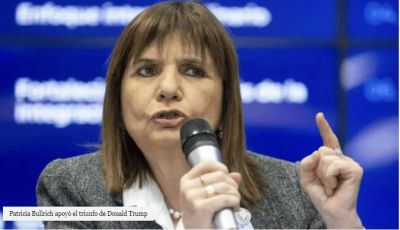 Patricia Bullrich respald la victoria de Donald Trump y comparti una serie de reflexiones