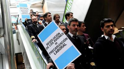 Los pilotos advierten al gobierno: suspendemos las medidas, pero exigimos un dilogo real