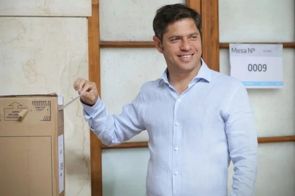 Axel Kicillof, en ronda de consultas: elecciones concurrentes o desdoblar, esa es la cuestin