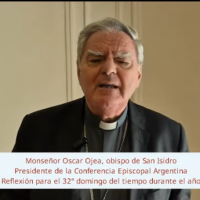 Mons. Ojea: 'El gran tesoro de la Iglesia es Jess'