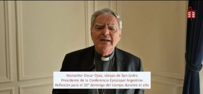 Mons. Ojea: 'El gran tesoro de la Iglesia es Jess'