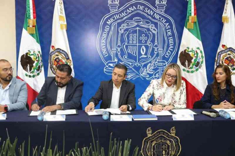 UMSNH y Coca-Cola FEMSA suman esfuerzos en proyecto de manejo sustentable del agua en Michoacn