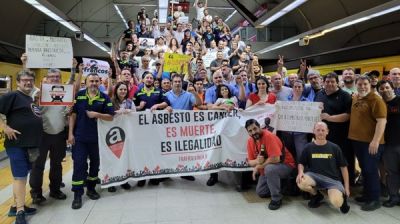 Gremio del subte anunci paros escalonados para el mircoles en reclamo por el fallecimiento de un trabajador por exposicin al asbesto