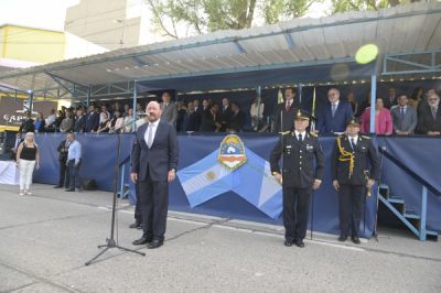 El gobernador Insfrn presidi el acto del 64 aniversario de la Polica de Formosa