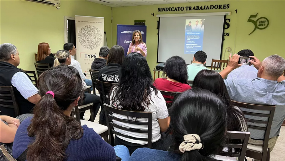 Trabajadores pasteleros se capacitaron en la prevencin de la violencia y el acoso laboral