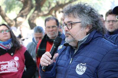 Daniel Yofra dijo que no se aguanta ms la pasividad de la CGT y les pidi a Paco Manrique y Pablo Moyano armar un Frente Sindical de Resistencia