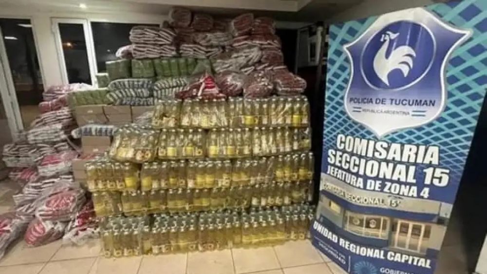 Encontraron 40 mil kilos de alimentos en la casa de un acusado por violencia de gnero: sospechan que es de Capital Humano