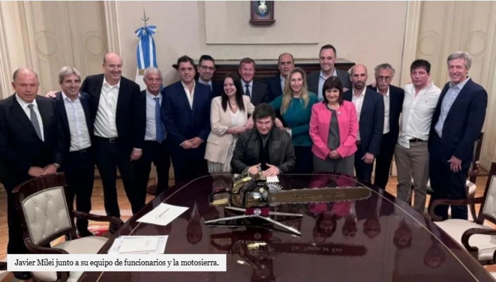 Javier Milei exhibe la motosierra a los aliados y la pasa por los bolsillos en diciembre, antes de fin de a�o