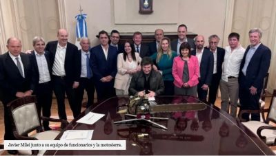 Javier Milei exhibe la motosierra a los aliados y la pasa por los bolsillos en diciembre, antes de fin de a�o
