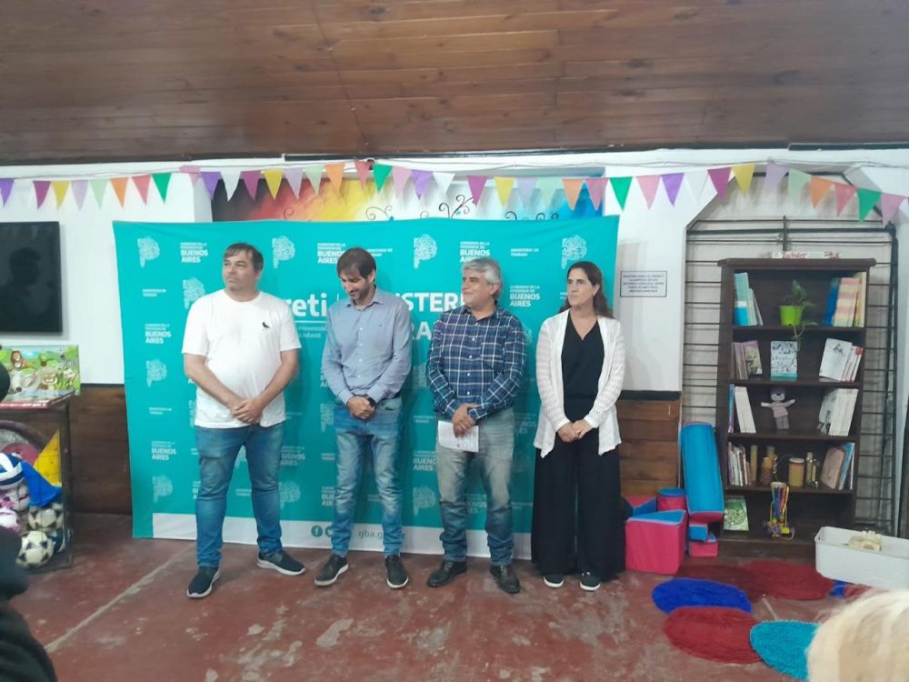 La provincia de Buenos Aires inaugur un nodo contra el trabajo infantil en Punta Indio