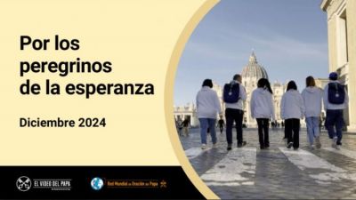 En diciembre, el Papa invita a rezar por los 'peregrinos de la esperanza'