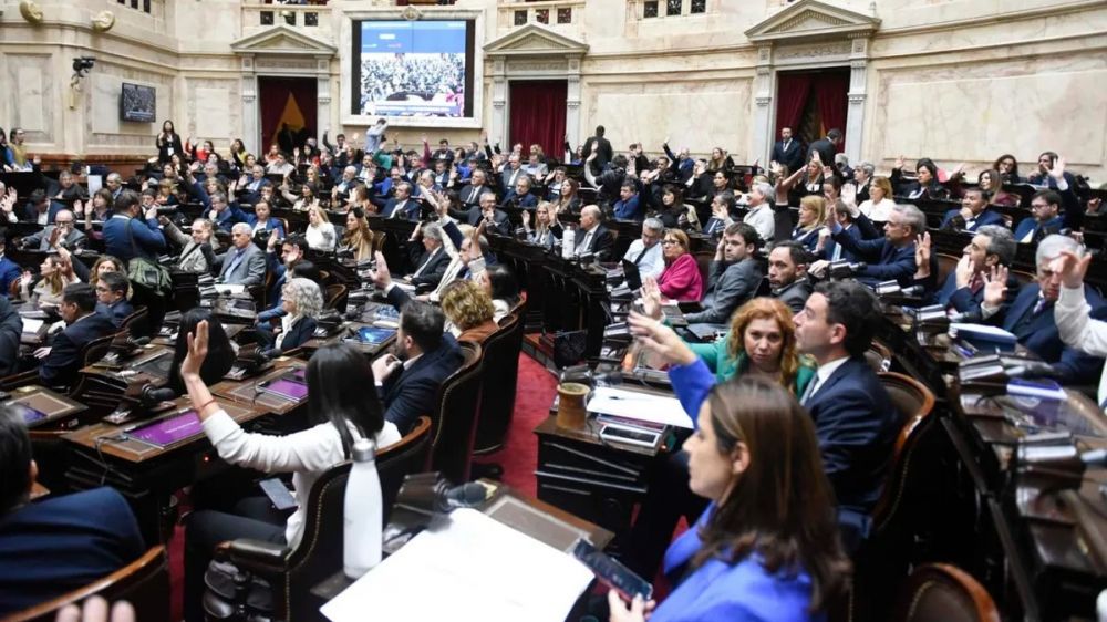 En un clima tenso, Unin por la Patria resolvi abstenerse en la votacin en Diputados