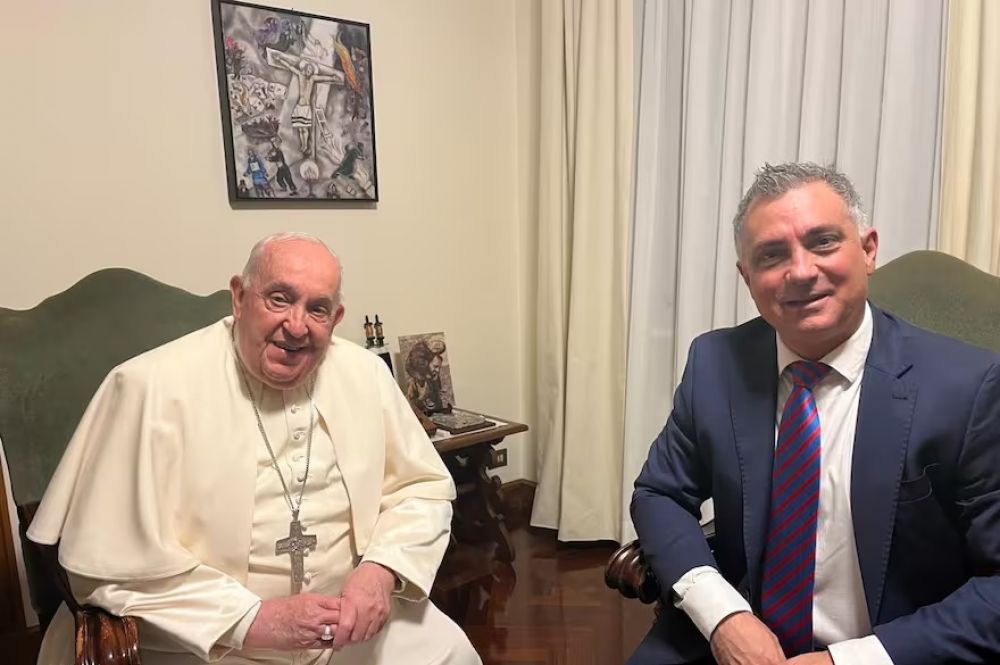 El papa Francisco recibi a Sebastin Pareja, el armador poltico bonaerense de Karina Milei