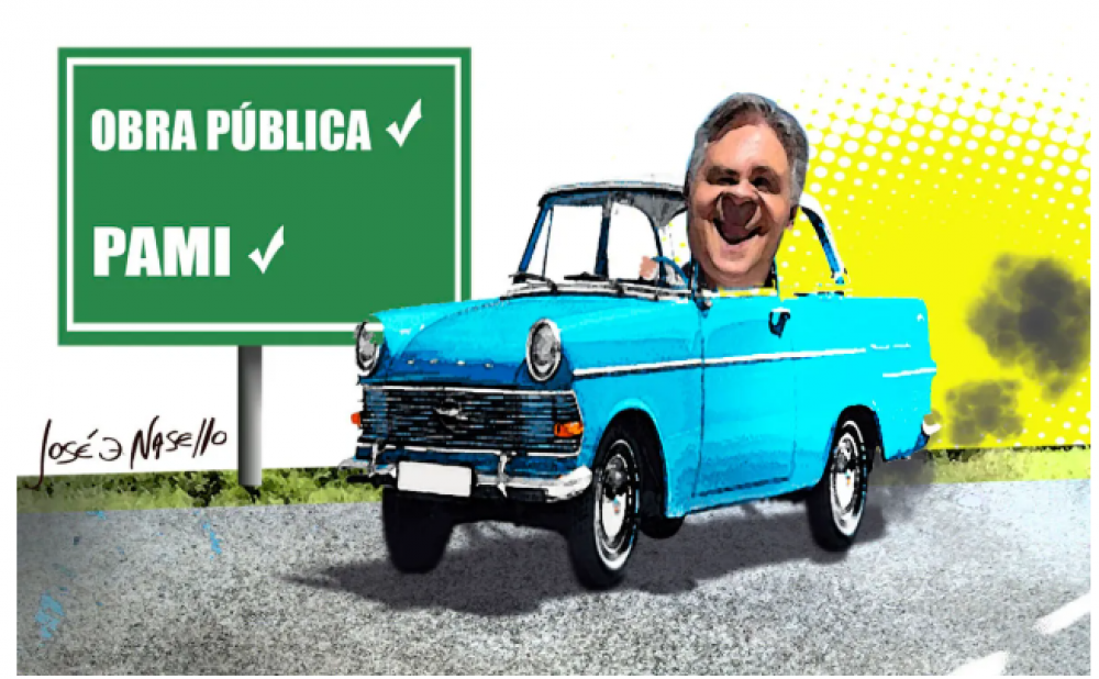 Llaryora le busca la grieta a Milei con obra pblica y PAMI