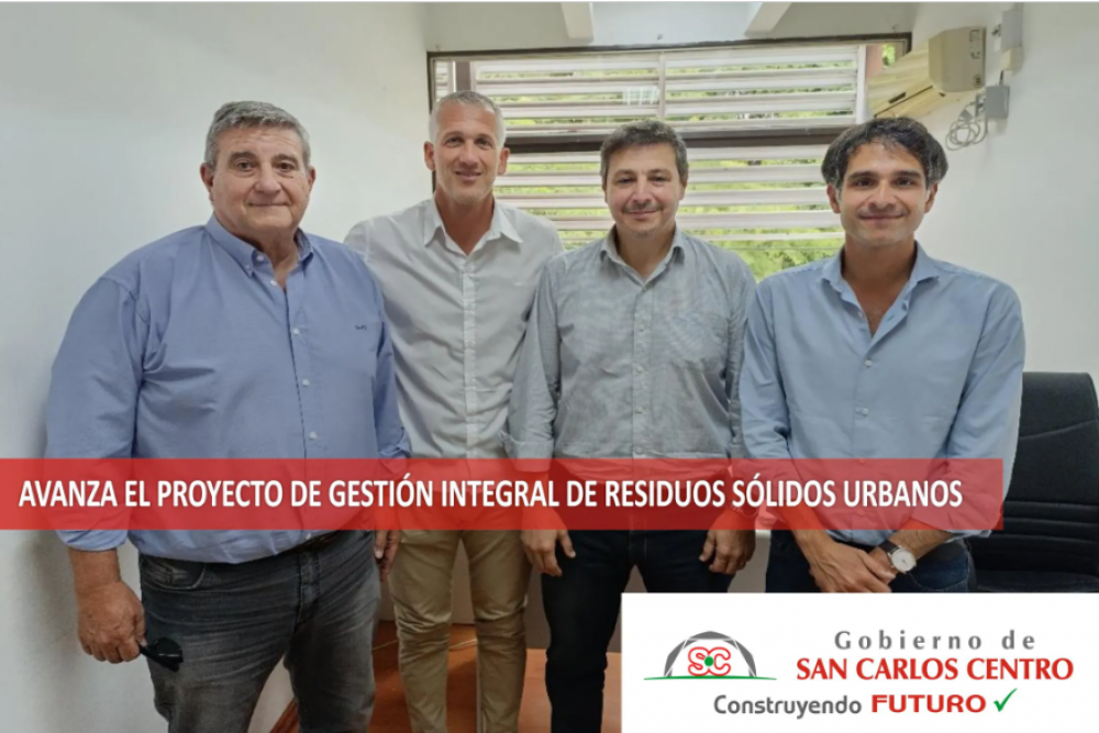 Avanza el Proyecto de Gestin Integral de Residuos Slidos Urbanos