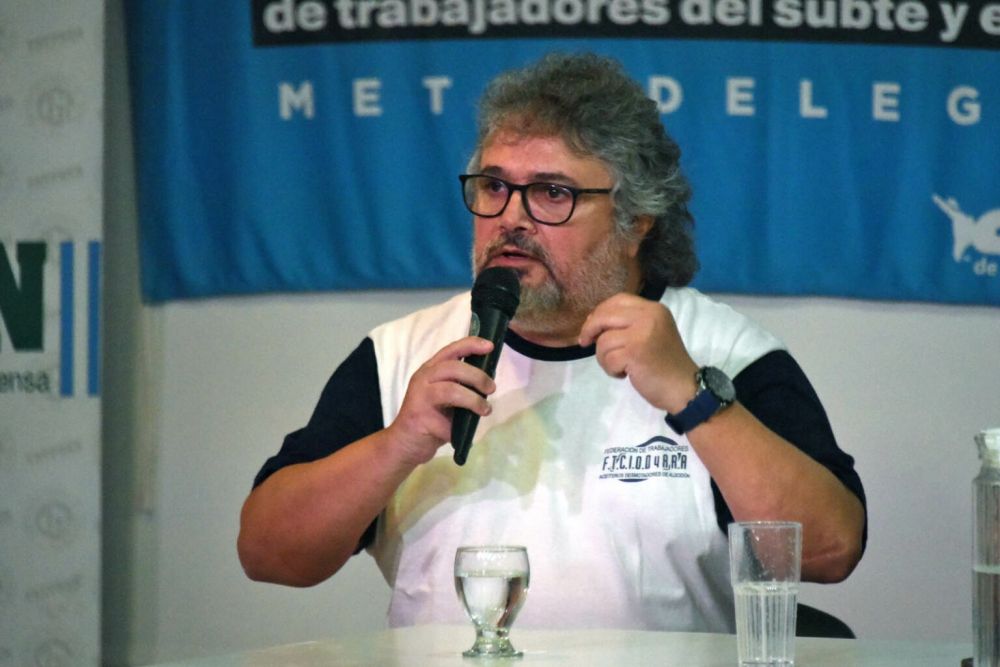 Yofra critic a la CGT porque si hay un 52% de pobres hay motivos de sobra para convocar a un paro y pidi armar un Frente sindical como lo hubo en los 90 con el MTA