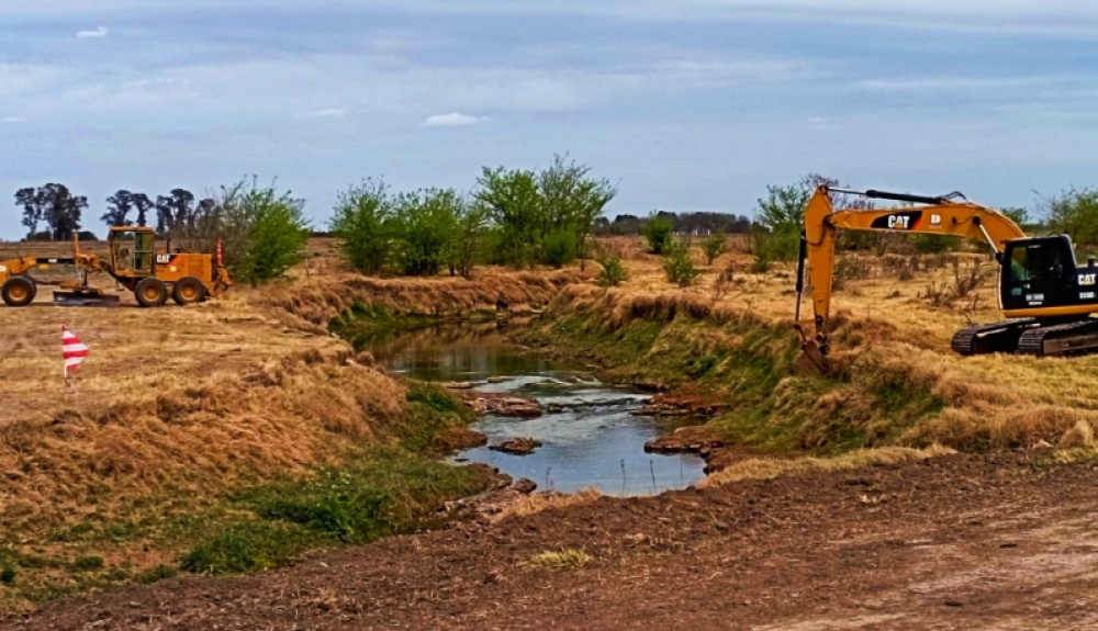 Provincia financiar la etapa final de la obra hidrulica ms importante para Pergamino