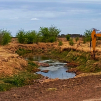 Provincia financiar la etapa final de la obra hidrulica ms importante para Pergamino