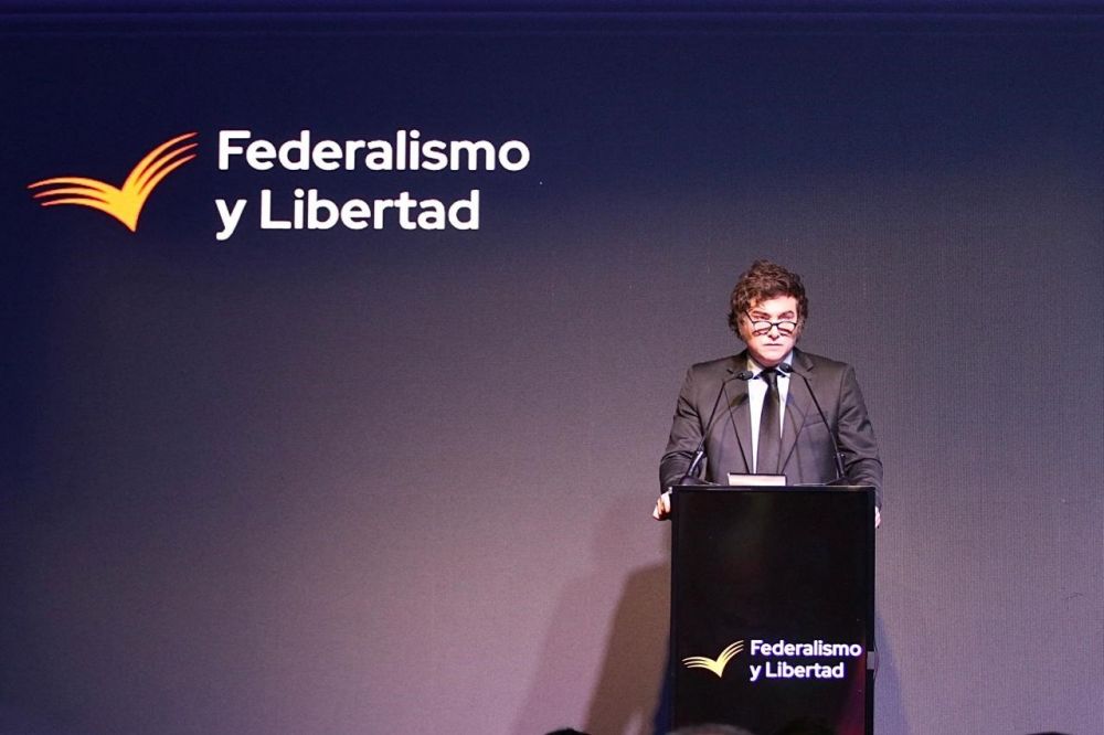 Milei defendi� a Ritondo con un gui�o al PRO y sorprendi� con los datos de sus proyecciones m�s optimistas