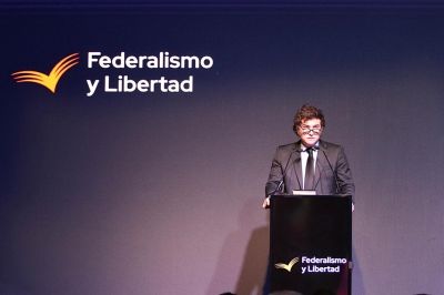 Milei defendi� a Ritondo con un gui�o al PRO y sorprendi� con los datos de sus proyecciones m�s optimistas