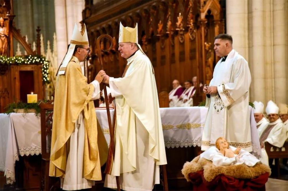 Mons. Carrara inici su ministerio pastoral como arzobispo de La Plata