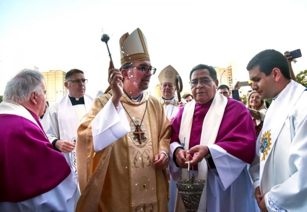 El pedido de Carrara al asumir como arzobispo de La Plata: 