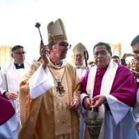 El pedido de Carrara al asumir como arzobispo de La Plata: 