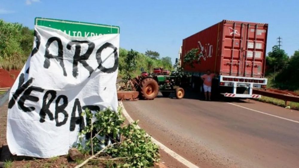 Se extiende un paro de productores yerbateros y podra haber faltantes en poco tiempo