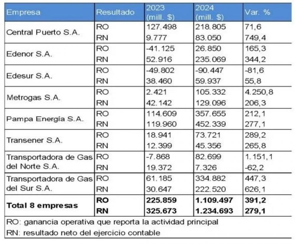 Los grandes ganadores del modelo de Milei durante el 2024