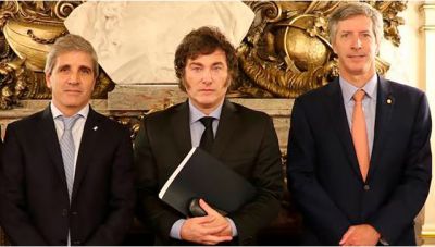 Buen arranque financiero del a�o: el Gobierno paga esta semana USD 4.500 millones y apunta a un riesgo pa�s de 400 puntos