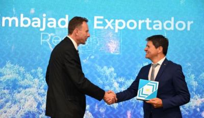 Excelencia exportadora: una empresa mendocina que elabora jugos de fruta fue distinguida por vender a 35 pases