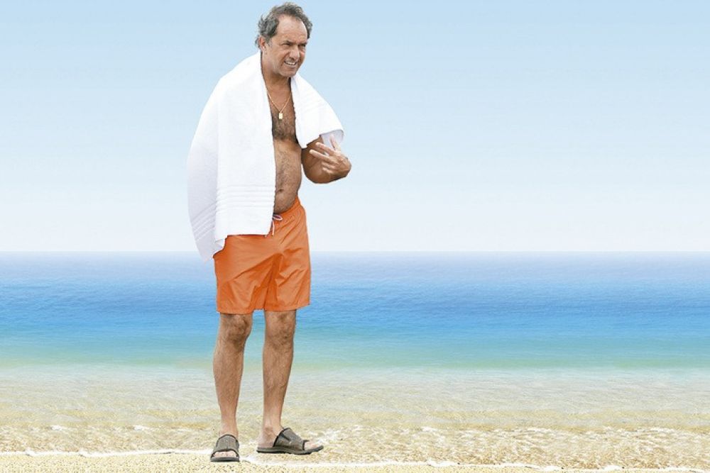 Ojotas s, libros no: Scioli jug una carta desesperada para 