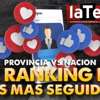 Provincia vs. Nacin: el ranking de los ms seguidos