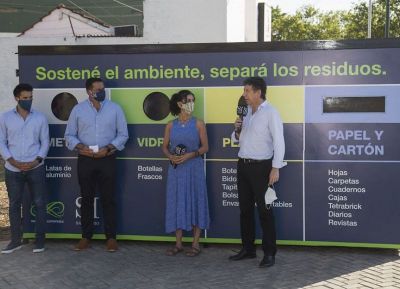 El Bajo de San Isidro ya tiene su Ecopunto para el reciclaje de residuos