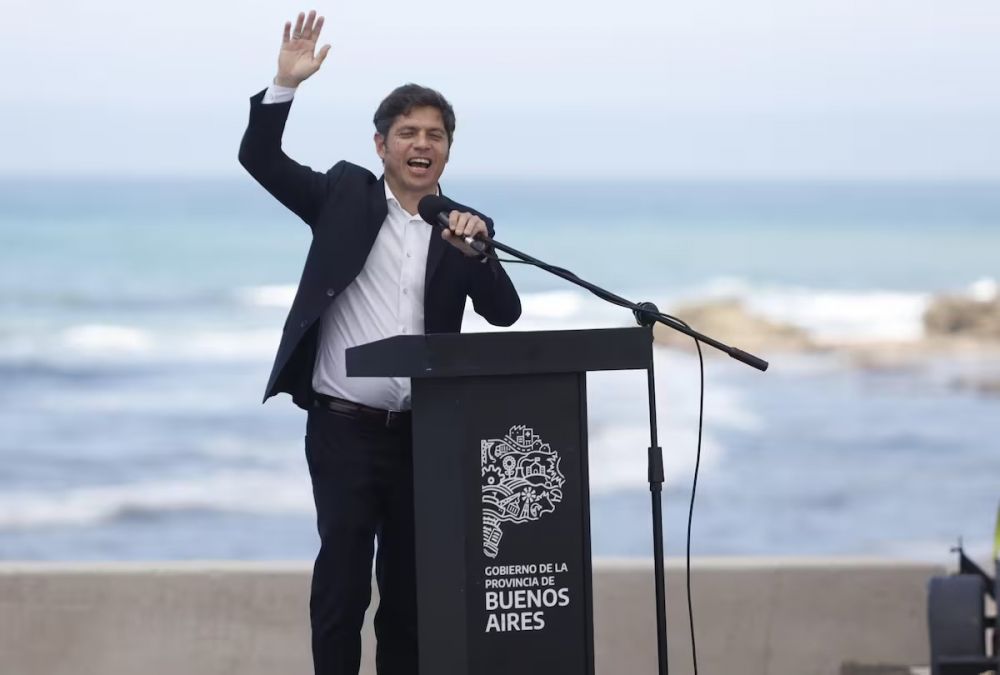 Kicillof hace base en la Costa Atlntica y prepara anuncios para el verano