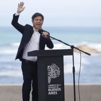 Kicillof hace base en la Costa Atlntica y prepara anuncios para el verano