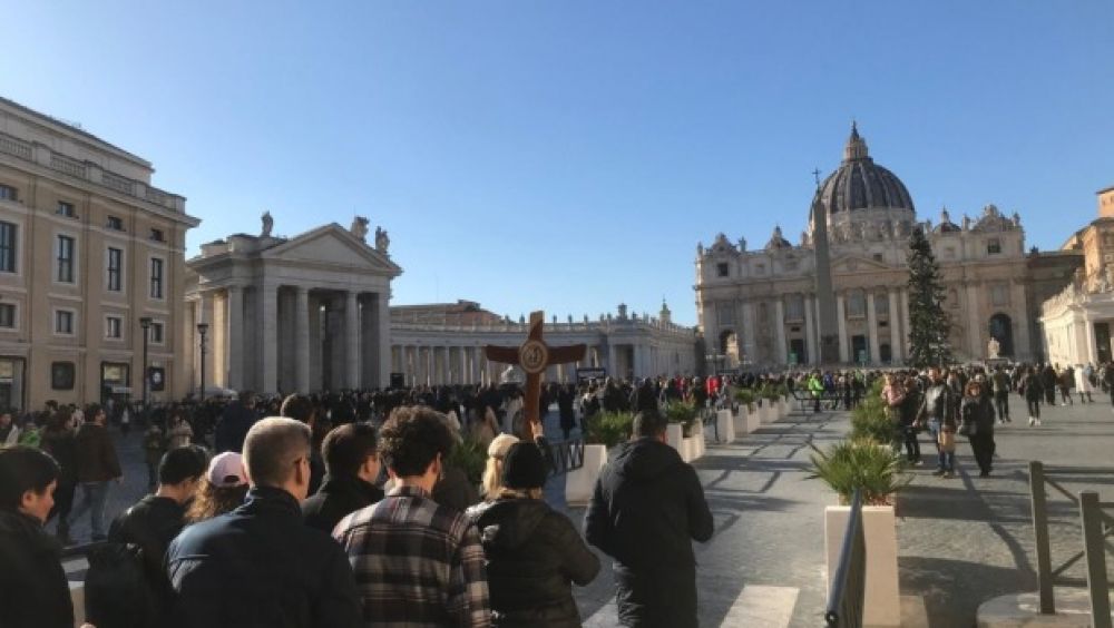 Bajo la Puerta Santa: Es hermoso vivir este momento en silencio