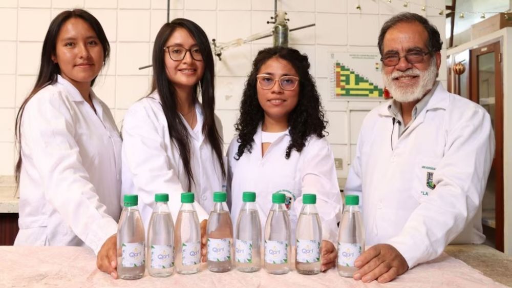 Estudiantes de la UNALM elabor una gaseosa 100 % natural a base de hierbas peruanas