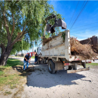 El municipio retira ms de 400 toneladas de residuos al mes en distintos barrios