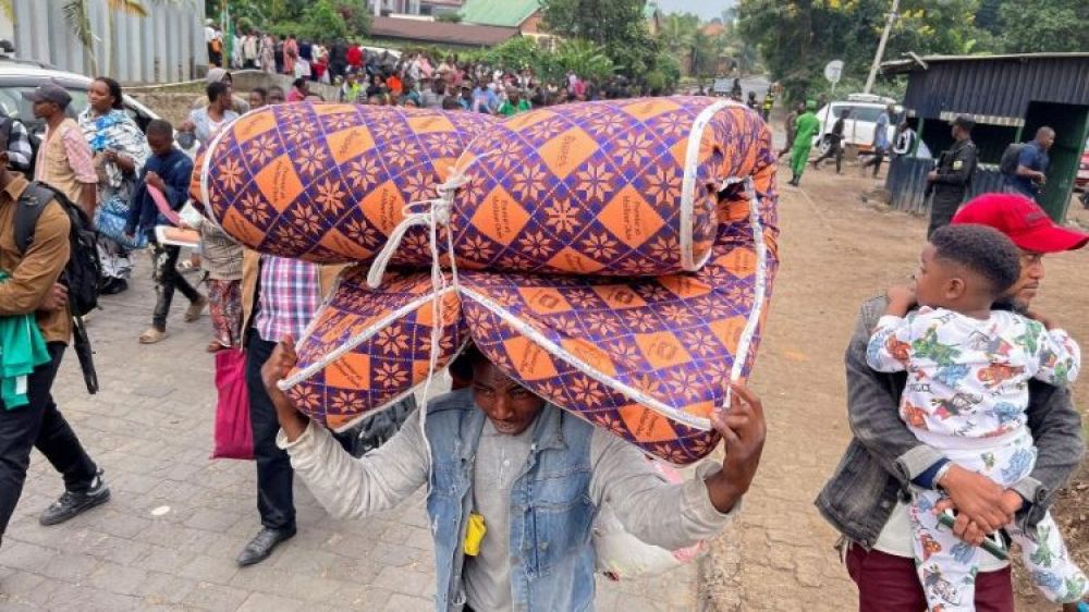 El Papa reza por la paz en el Congo, mientras los rebeldes invaden Goma